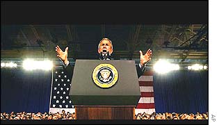 President George W Bush