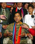 Former coup-leader Lucio Gutierrez 