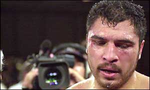 John Ruiz, the WBA heavyweight champion of the world