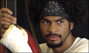David Haye, top amateur boxer now turning professional