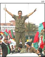 Ecuadorian presidential candidate Lucio Gutierrez