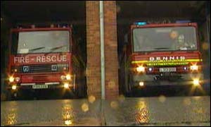 Devon fire engines