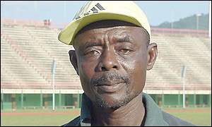 Sierra Leone coach Sam Obi Metzger
