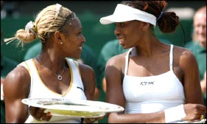 Serena and Venus Williams, BBC