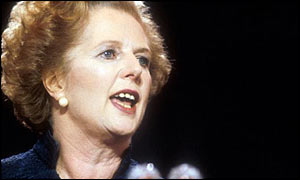 Margaret Thatcher in early 1980s