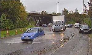 Traffic near Inverness