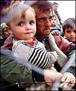 Kosovan refugees
