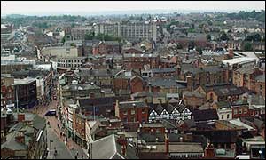 Derby skyline