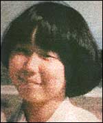 Megumi Yokata, who disappeared aged 13 (AP)