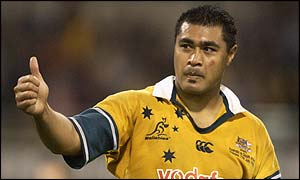 New Australia vice-captain Toutai Kefu