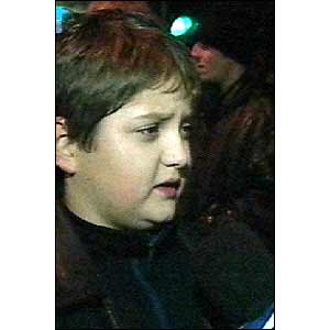 Among the first people to be released were children 