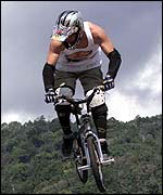 BMX biker