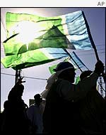 Pro-Taleban protest in Quetta