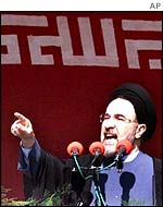 Iranian President Mohammad Khatami