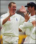 Craig White and Michael Vaughan