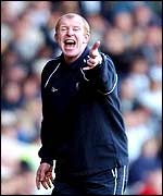 West Brom manager Gary Megson 