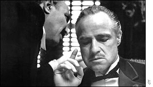 Marlon Brando in The Godfather