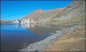 Lake in Baile, Romania