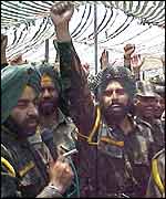 Indian troops in Punjab