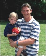 Lineker with son George