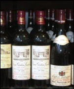 Wine bottles, Sainsbury