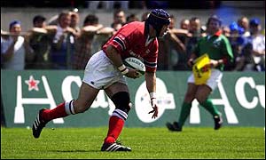 Munster try scorer Alan Quinlan
