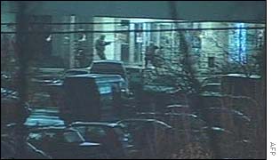 The moment special forces burst in