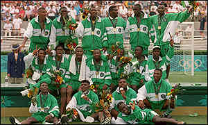 Nigeria's gold medal-winning side