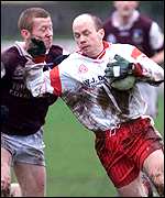 Peter Canavan will be hoping to inspire Errigal Ciaran to victory against Ballinder