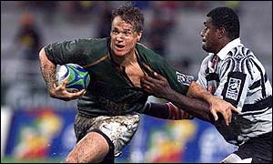 Jean de Villiers (left) is one of eight new faces 