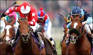 Rock of Gibralter, riden by Michael Kinane