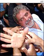 Lula on the campaign trail