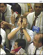 Brazilian currency traders