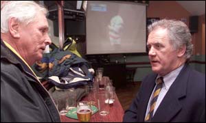 Tony Brown and Dai Watkins (right)