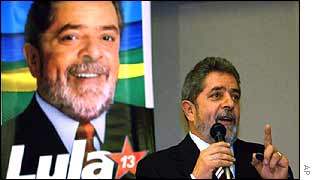 Brazil's President-Elect Luis Inacio Lula da Silva