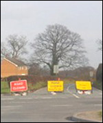 Road closed