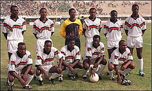Kenya's 1992 Nations Cup team 