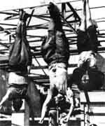 Mussolini's body