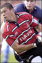 Robbie Paul in action with Gloucester