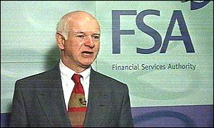 Howard Davies chairman of the FSA