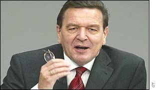 German Chancellor Gerhard Schroeder