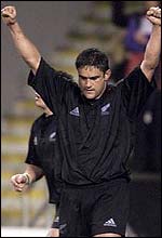 Taine Randell's All Blacks are first up at Twickenham