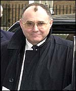 Paul Britton arrives for the hearing