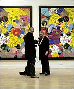 Keith Tyson's Bubble Chambers: 2 Discrete Molecules of Simultaneity 