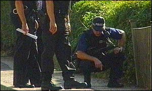 Police at crime scene