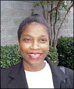 Vanessa Affott of an African-American neighbourhood in Dallas