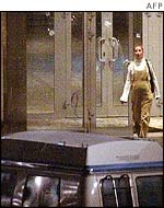 Hostage being released