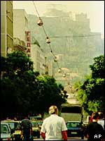 Smog over Athens