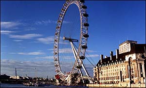 London's Millennium Wheel