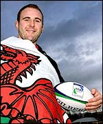 Welsh rugby player Scott Quinnell